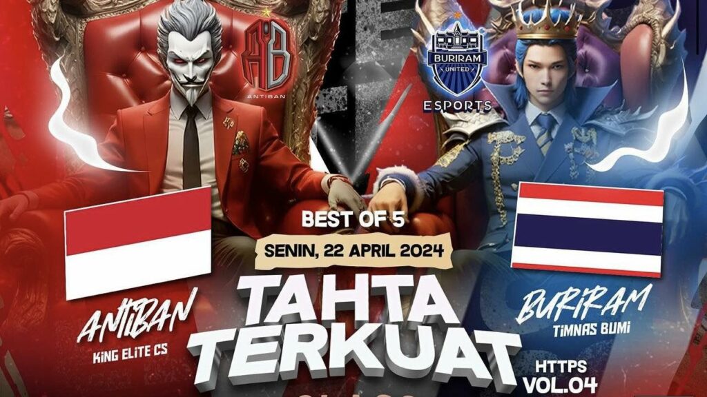 Antiban vs Buriram Elite War FF, Kemenangan Tim Indonesia!